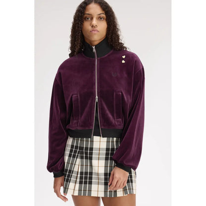 Fred Perry X Amy Winehouse Velour Track Jacket