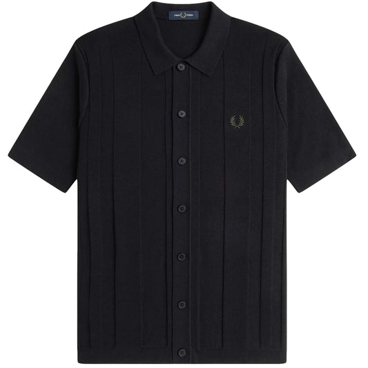 Fred Perry Button Through Short Sleeve Shirts