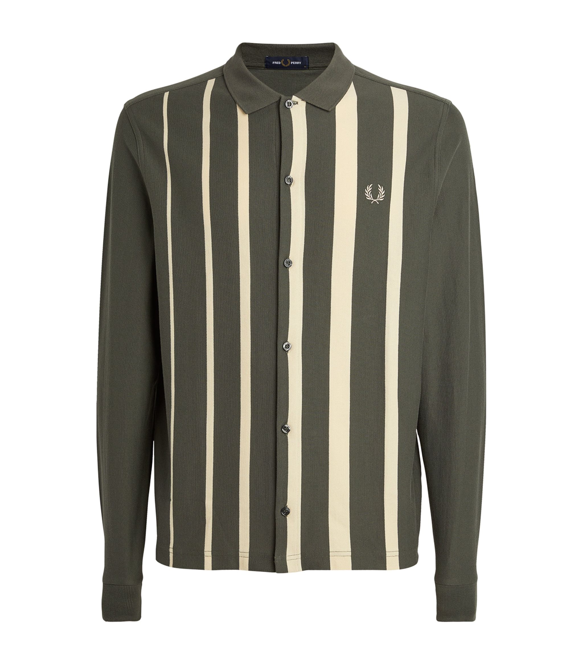 Fred perry striped polo online