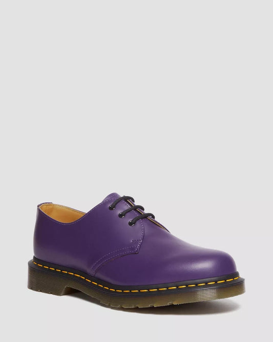 1461 Rich Purple Smooth Oxford Shoes