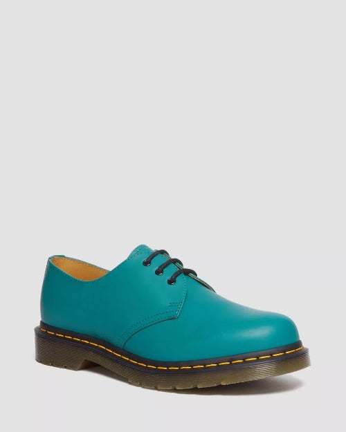 1461 Teal Green Smooth Oxford Shoes