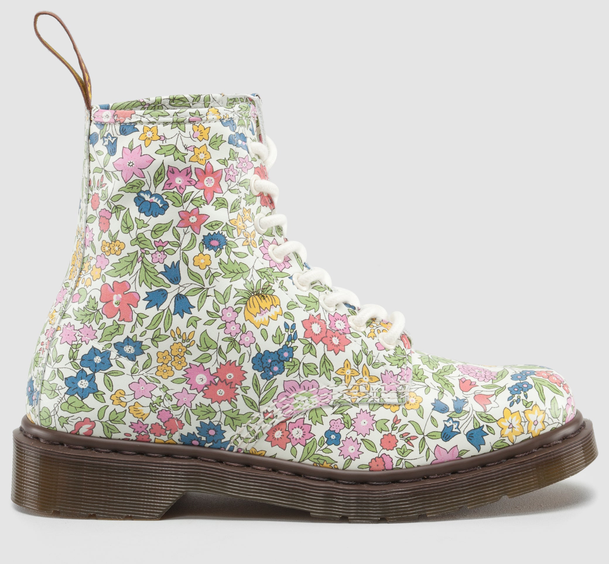 White floral hotsell dr martens