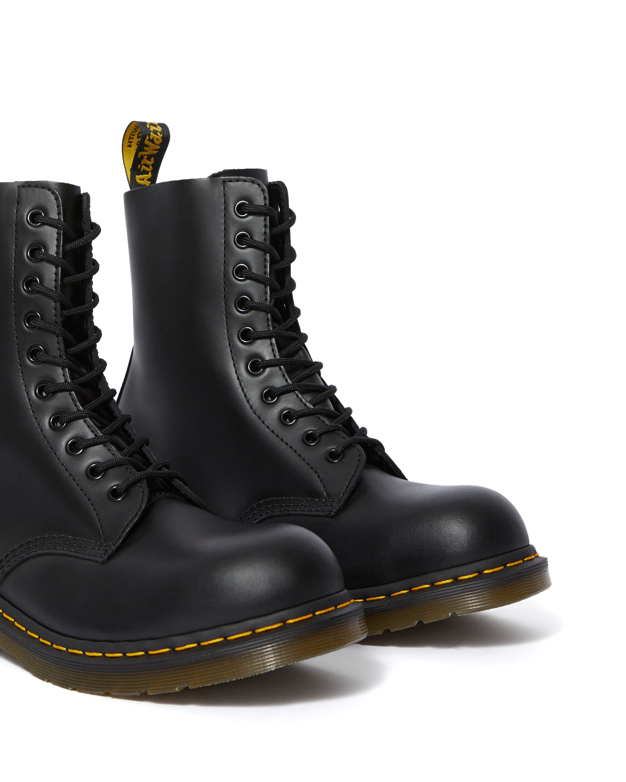 1919 BLACK FINE HAIRCELL STEEL TOE BOOT – Posers Hollywood