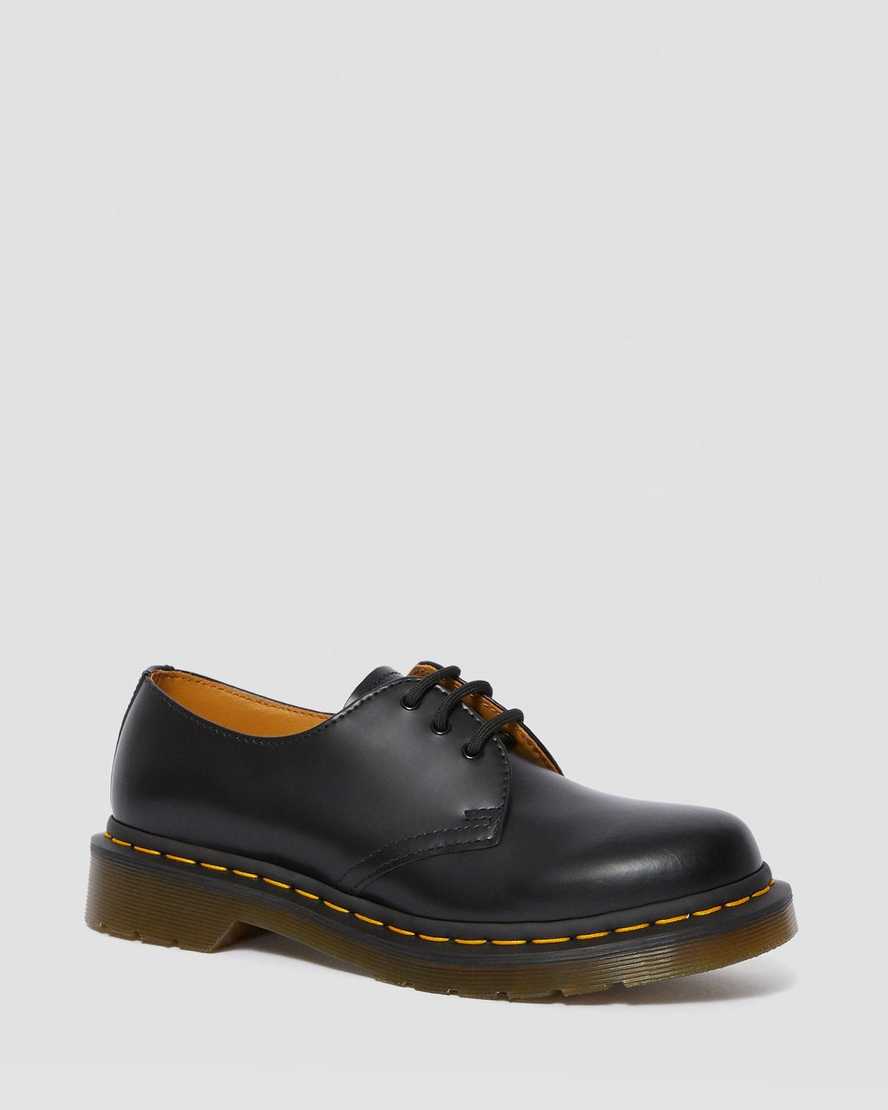 1461 WOMEN’S BLACK SMOOTH OXFORD