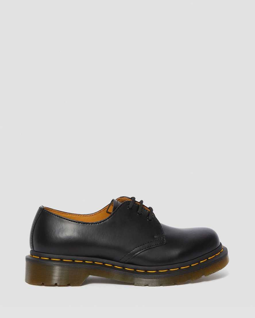 1461 WOMEN’S BLACK SMOOTH OXFORD