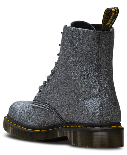 1460 PASCAL GLITTER PEWTER BOOT
