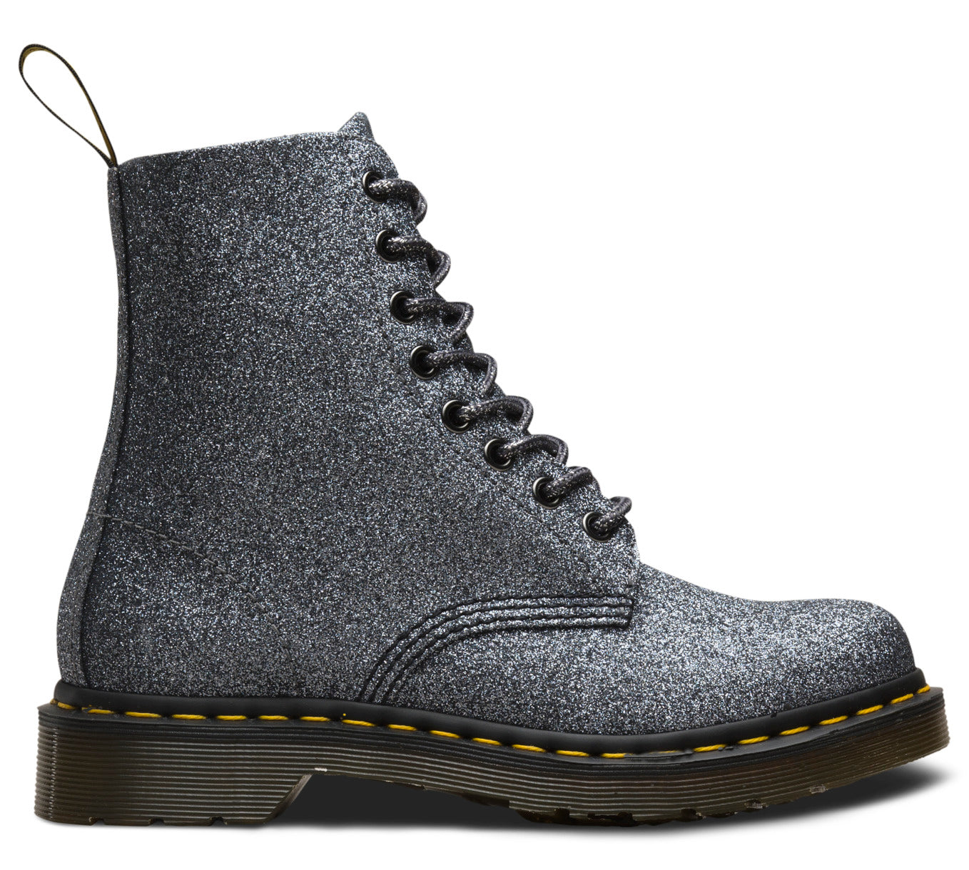 1460 PASCAL GLITTER PEWTER BOOT