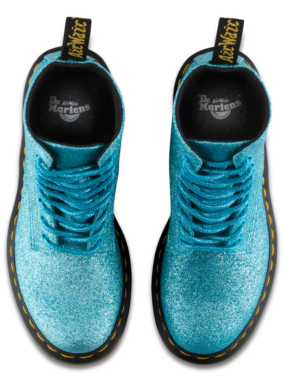 1460 PASCAL GLITTER TURQUOISE BOOT