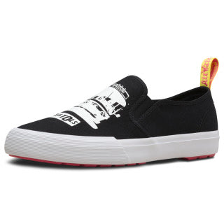 TOOMEY SXP BLACK+WHITE PRETTY VACANT CANVAS SHOE