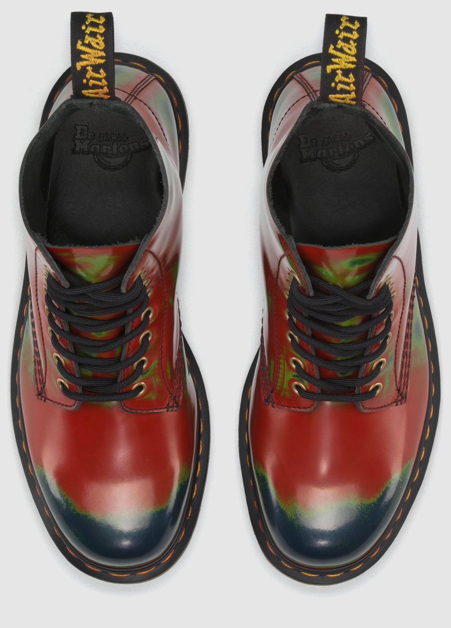 1460 PASCAL RED+GREEN+NAVY MULTI COLOUR RUB OFF BOOT