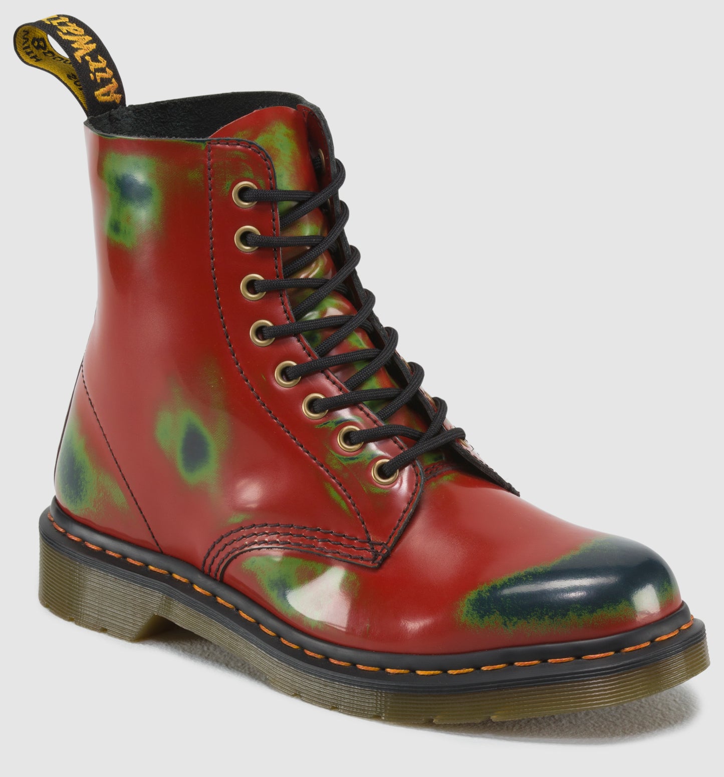 1460 PASCAL RED+GREEN+NAVY MULTI COLOUR RUB OFF BOOT
