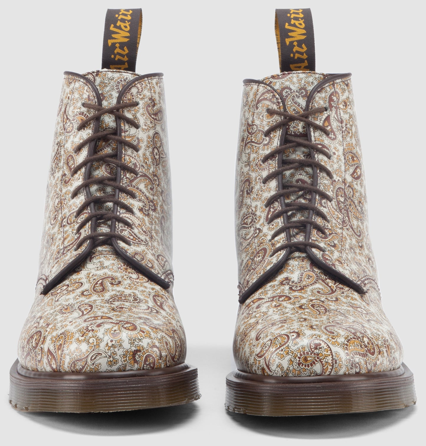 JEFFREY BEIGE+BROWN PAISLEY BOOT