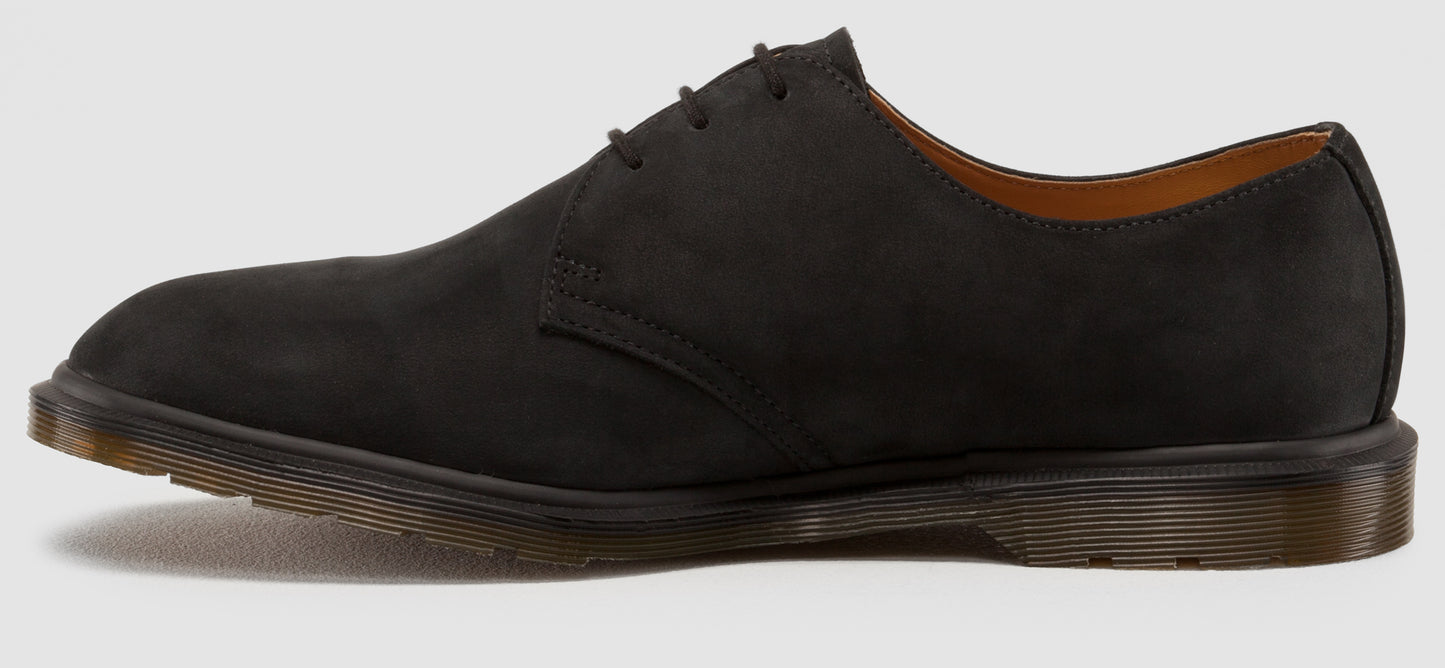 1461 STEED BLACK SUEDE OXFORD MIE