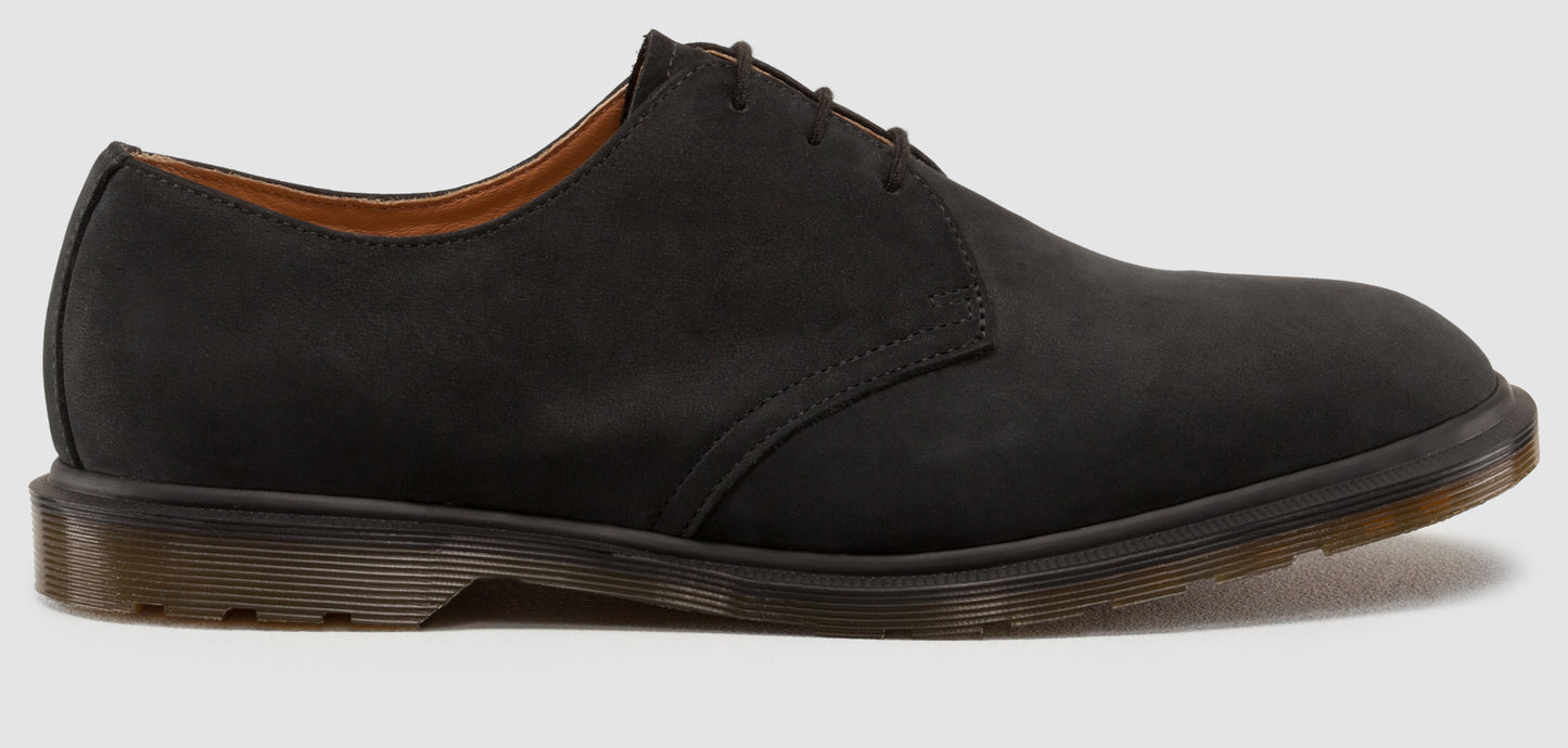 1461 STEED BLACK SUEDE OXFORD MIE