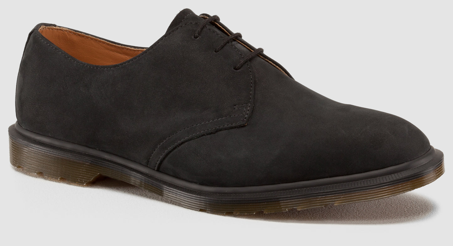 1461 STEED BLACK SUEDE OXFORD MIE