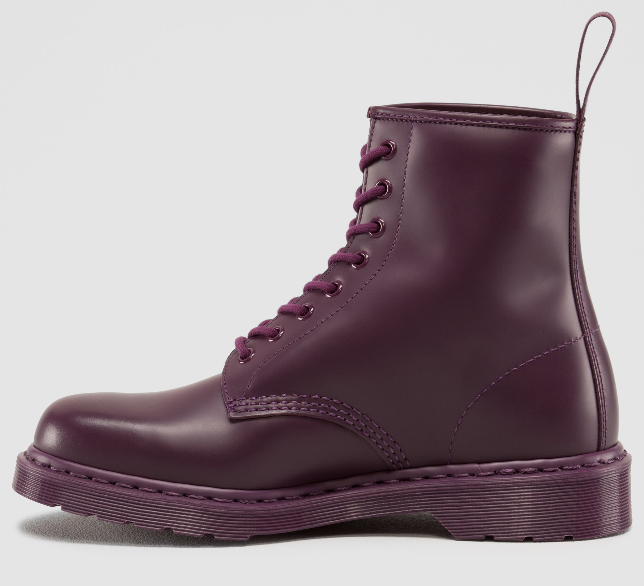 Doc martens purple clearance smooth