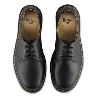 1461 BLACK NAPPA OXFORD