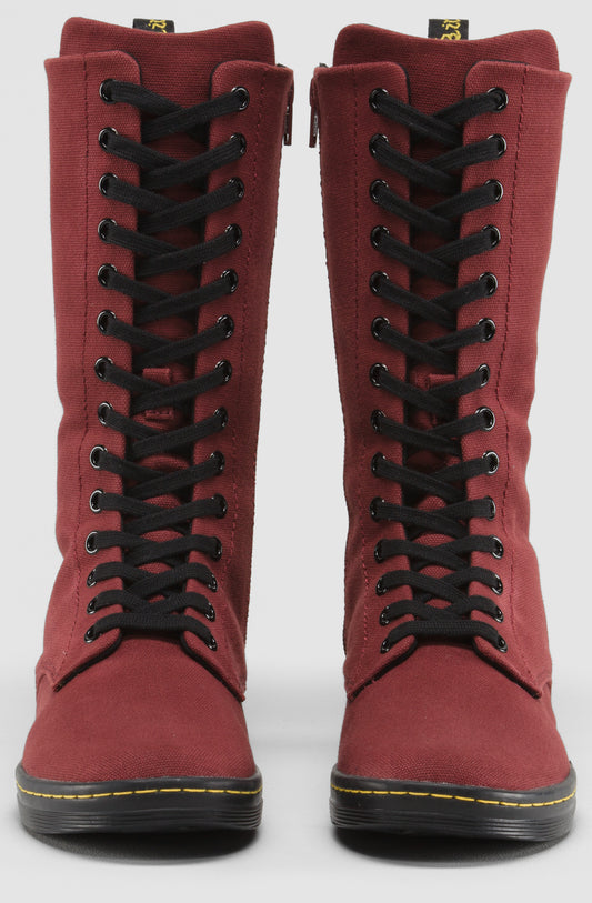 BATTERSEA CHERRY CANVAS BOOT