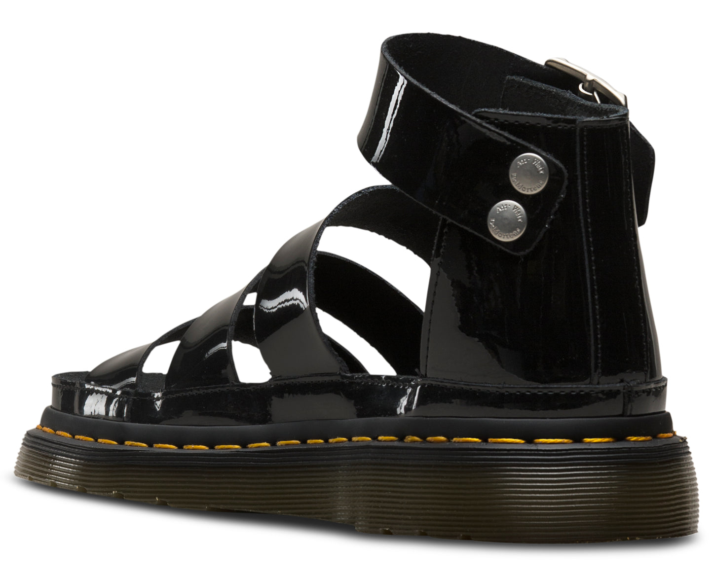 CLARISSA BLACK PATENT SANDAL