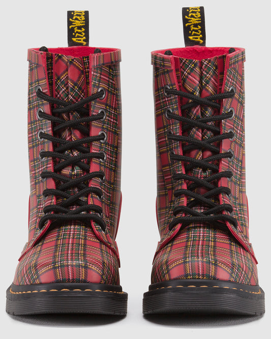 DRENCH RED STEWART TARTAN RUBBER BOOT