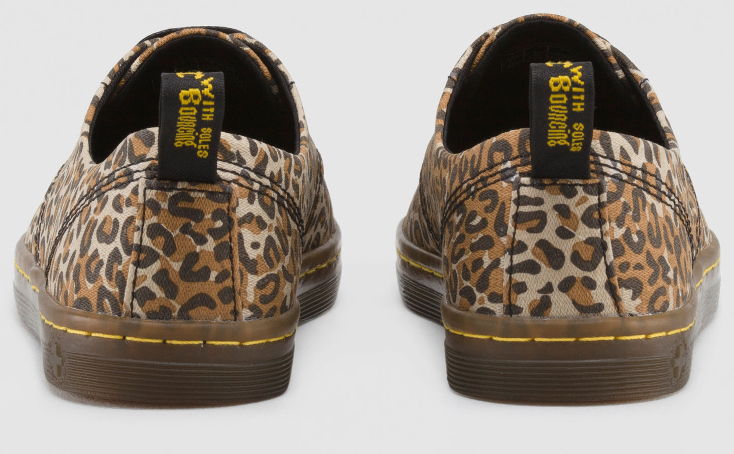 ALGATE LEOPARD FINE CANVAS SHOE