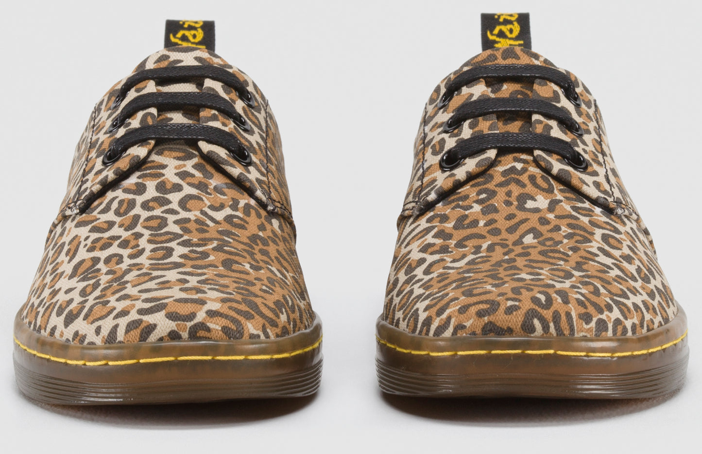 ALGATE LEOPARD FINE CANVAS SHOE