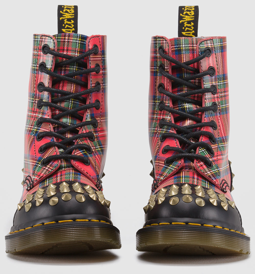 Studded shop doc martens