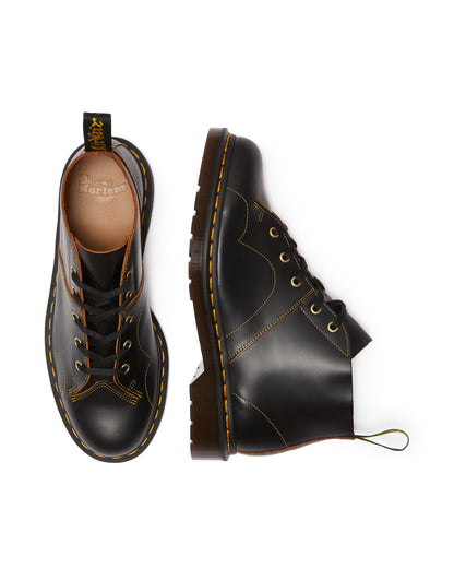 CHURCH BLACK VINTAGE SMOOTH BOOT