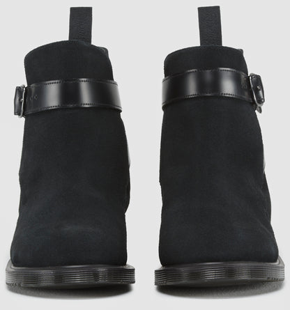 TERESA BLACK HI SUEDE WP+SMOOTH BOOT