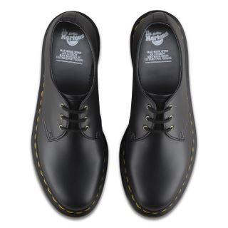 VEGAN 1461 BLACK FELIX RUB-OFF OXFORD