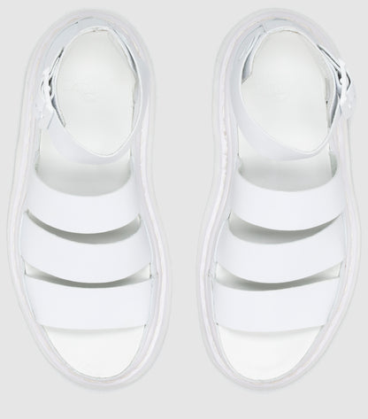 CLARISSA WHITE SOFTY T SANDAL