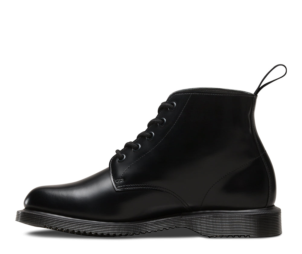 EMMELINE BLACK POLISHED SMOOTH BOOT