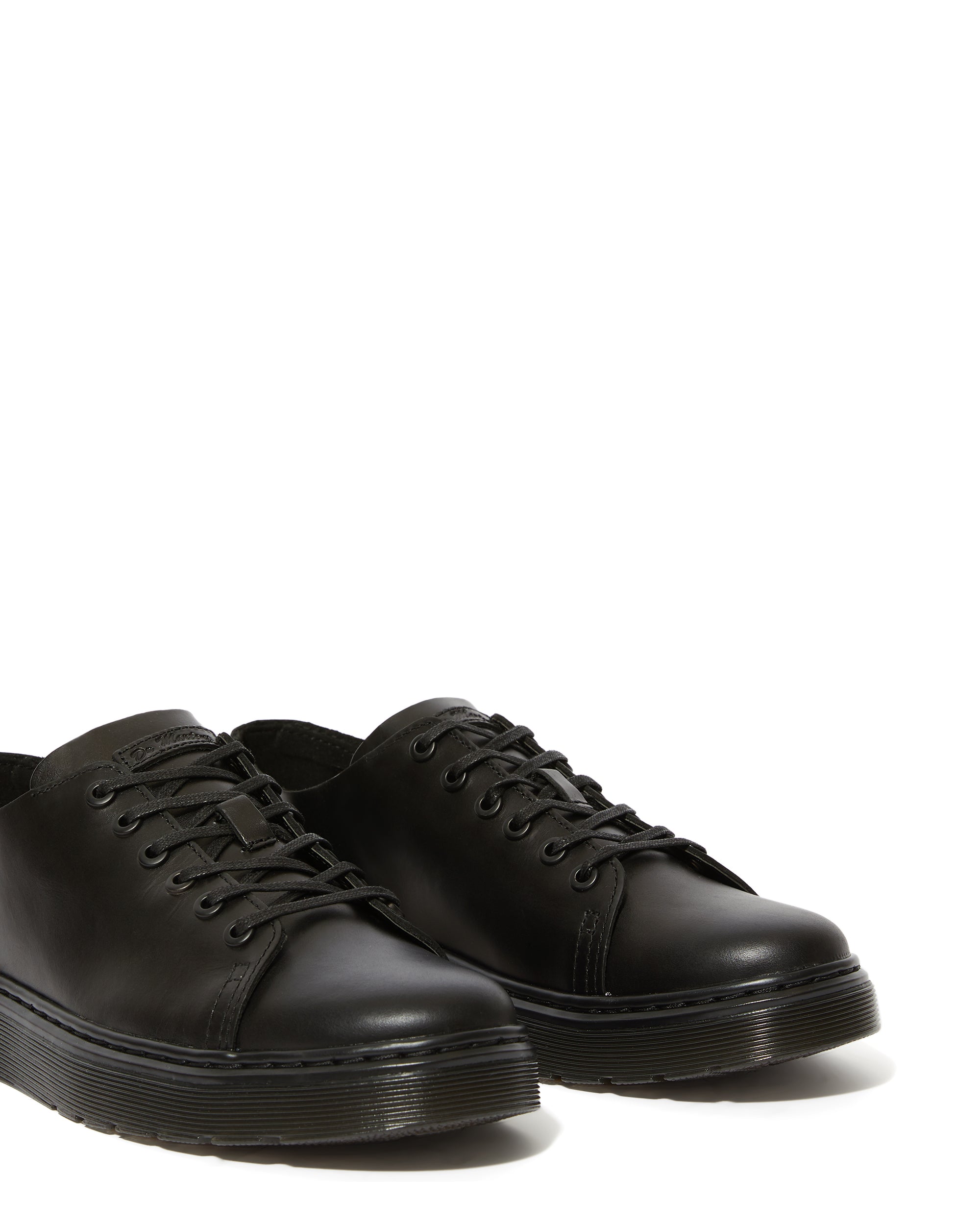 Dr martens dante 6-eye trainers in black hotsell