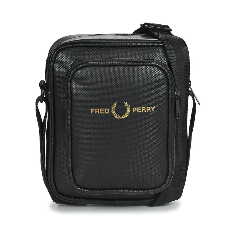 Pique Textured Side Bag by Fred Perry