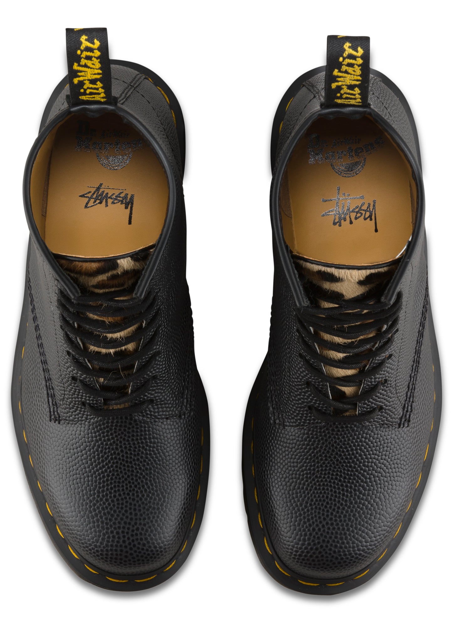 1460 STUSSY BLACK PEBBLE