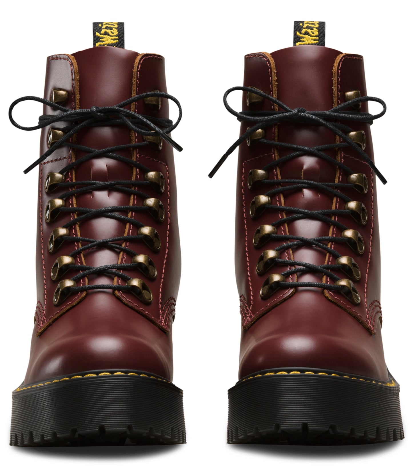 LEONA OXBLOOD VINTAGE SMOOTH HEEL BOOT