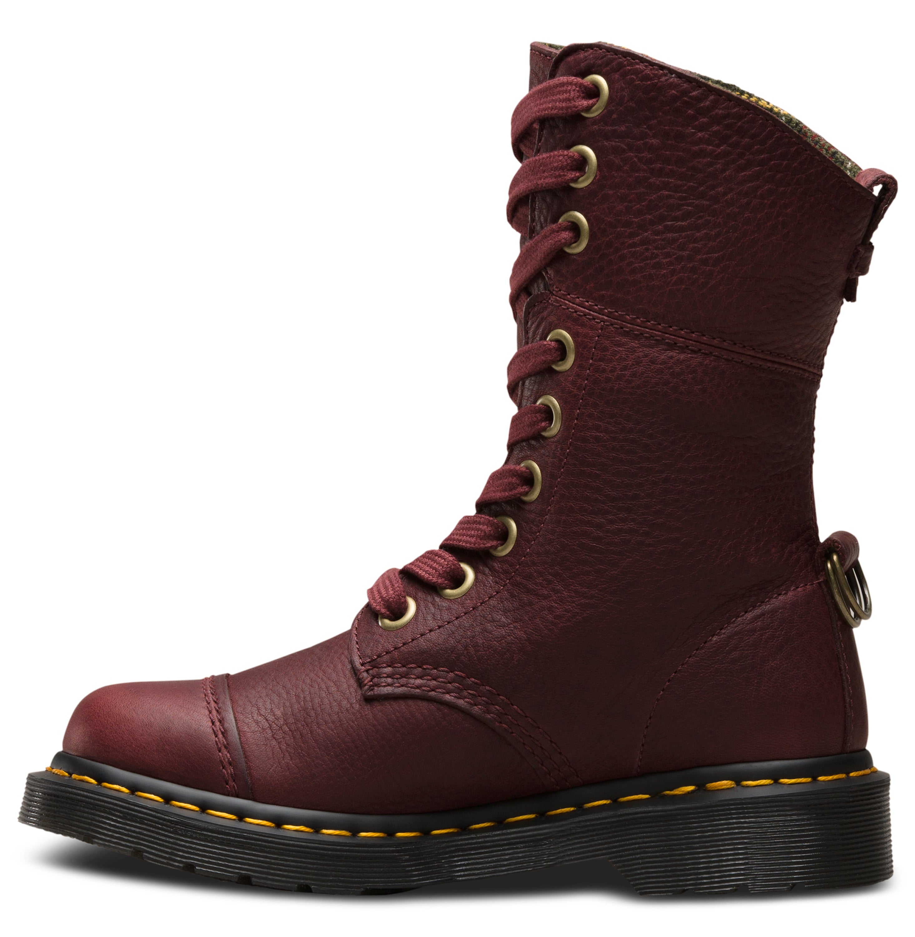 AIMILITA CHERRY RED GRIZZLY BOOT Posers Hollywood