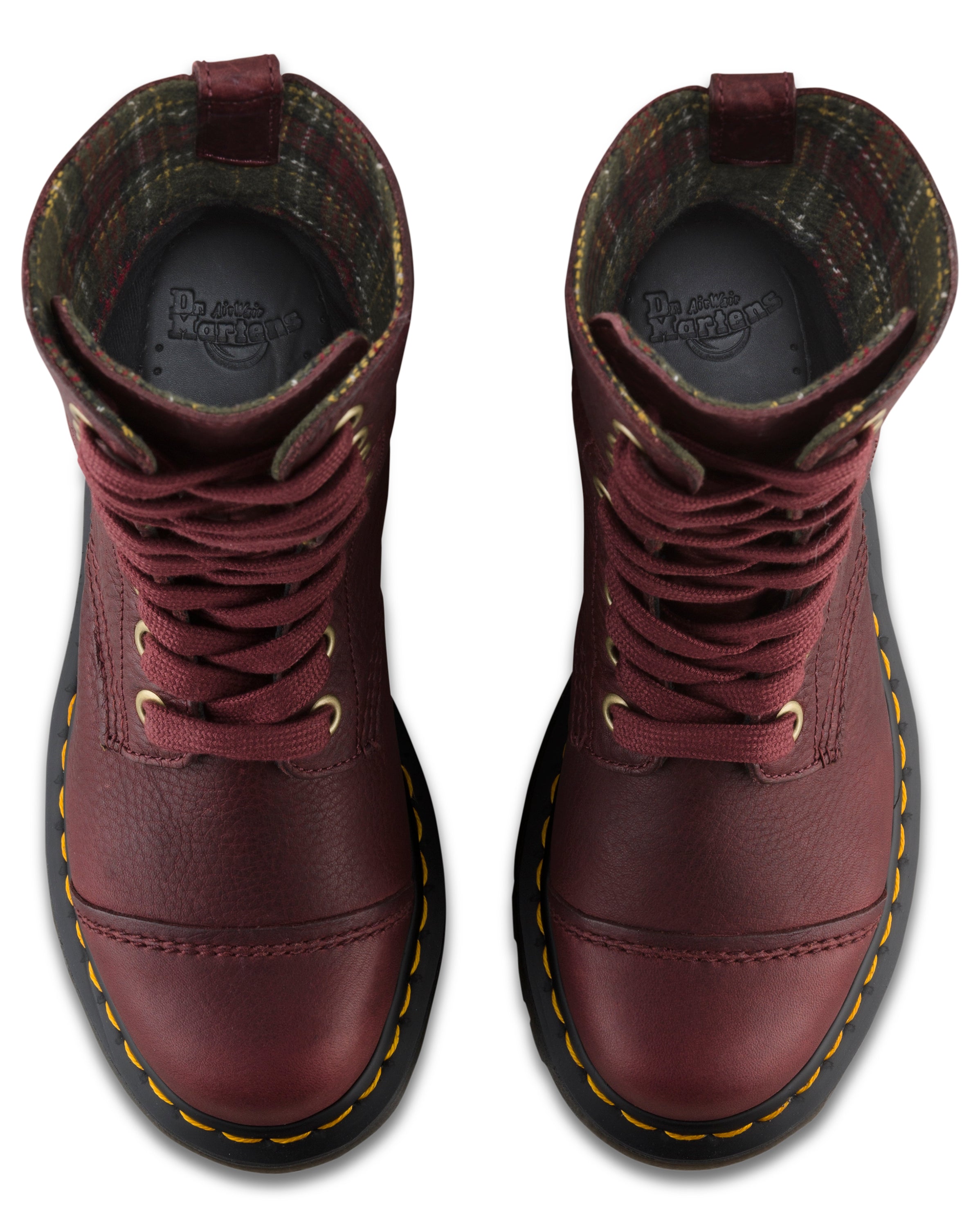 AIMILITA CHERRY RED GRIZZLY BOOT Posers Hollywood