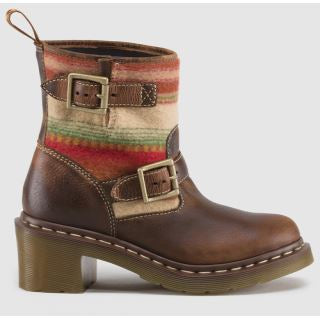 PENDLETON TAN+BEIGE BIKER BOOT