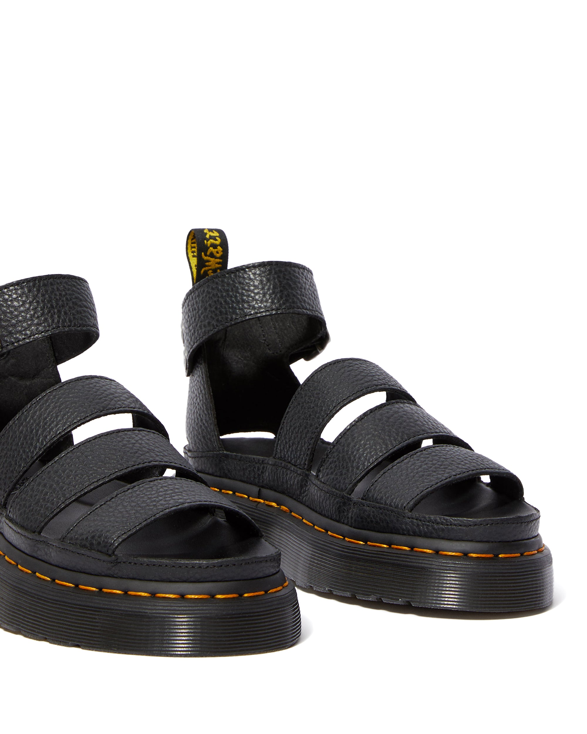 Dr. martens clarissa ii quad shop aunt sally womens black sandals