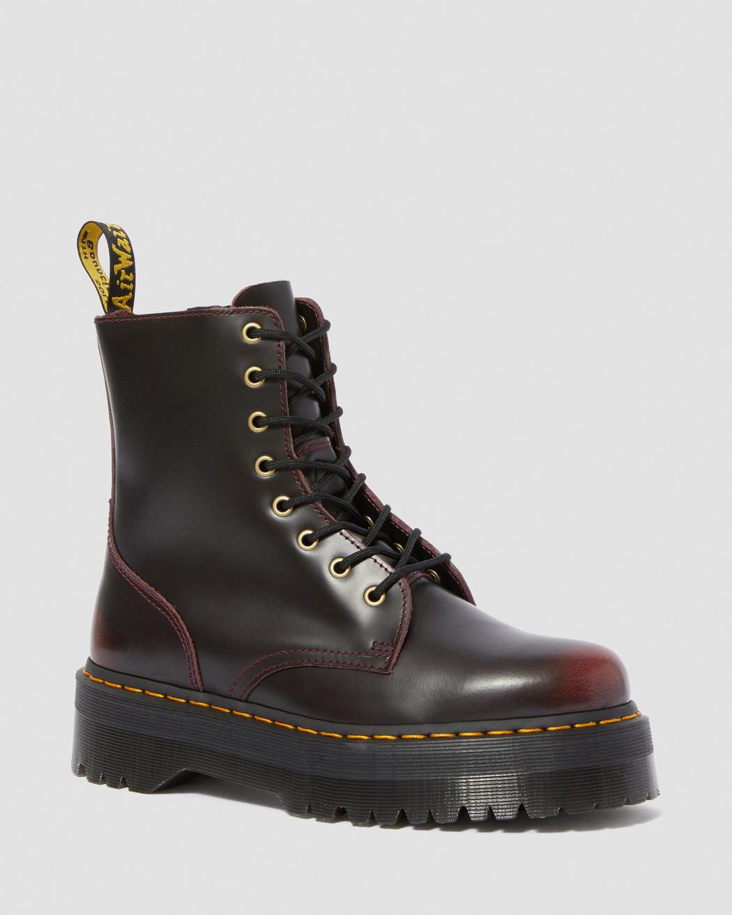 JADON CHERRY RED ARCADIA PLATFORM BOOT