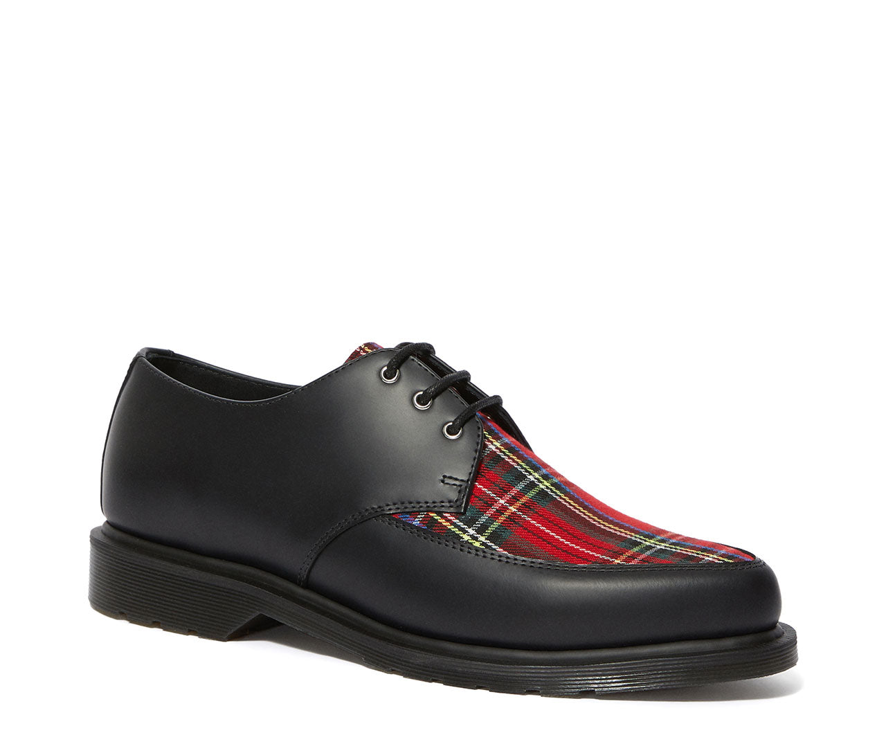 WILLIS BLACK+RED STEWART SMOOTH+TARTAN OXFORD