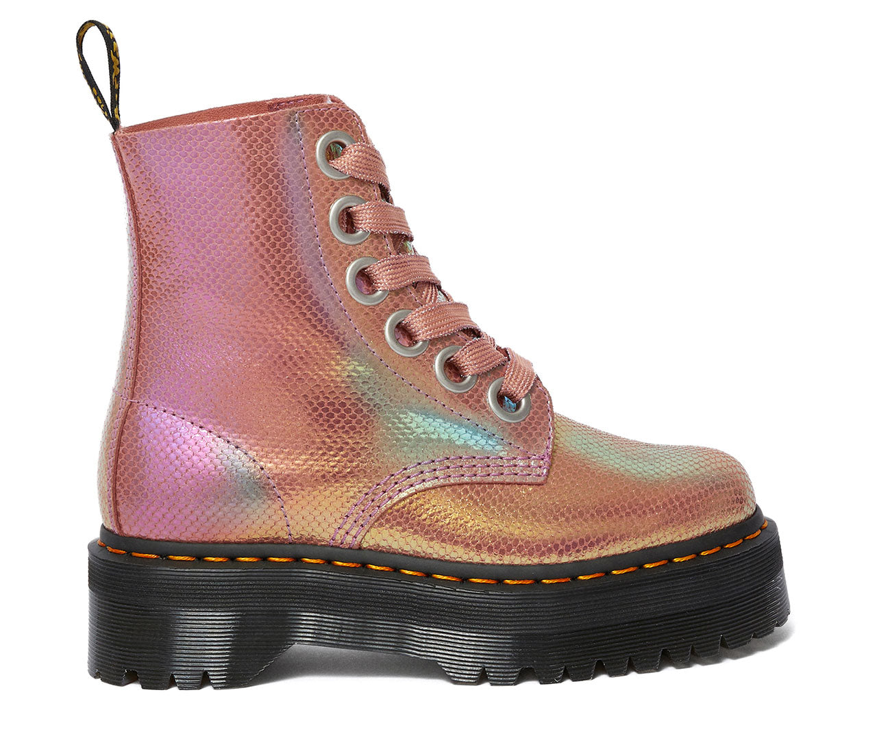 MOLLY PINK IRIDESCENT PLATFORM