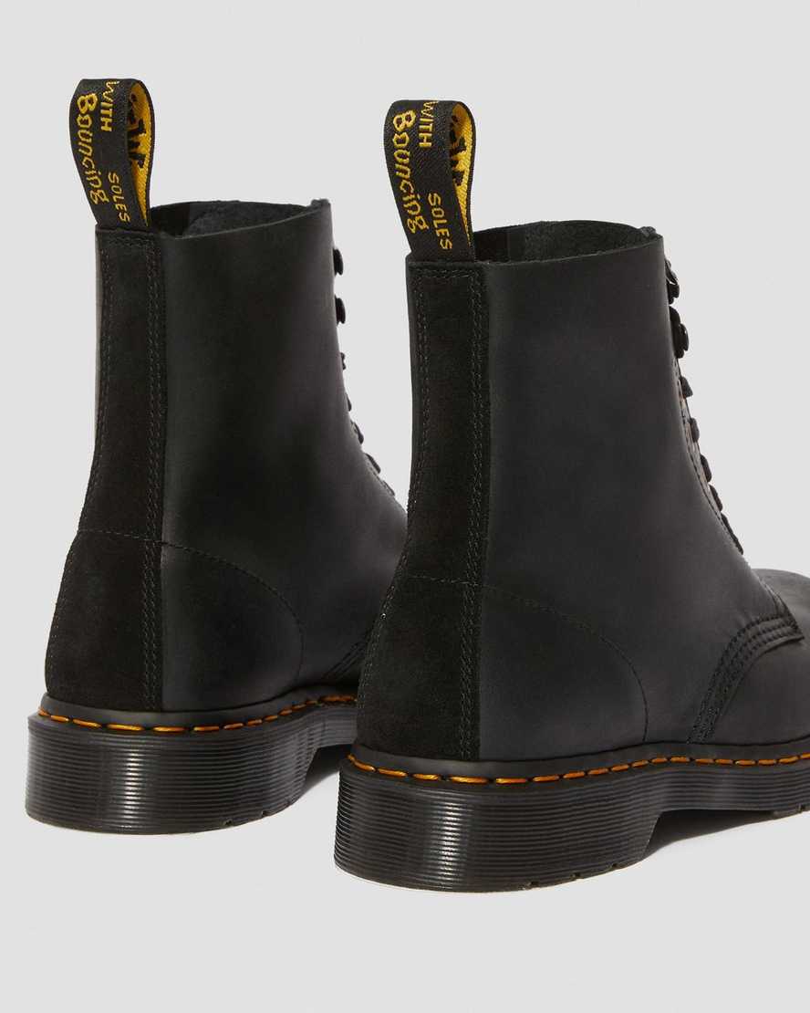 1460 PASCAL BLACK SOAPSTONE + HI SUEDE WP BOOT