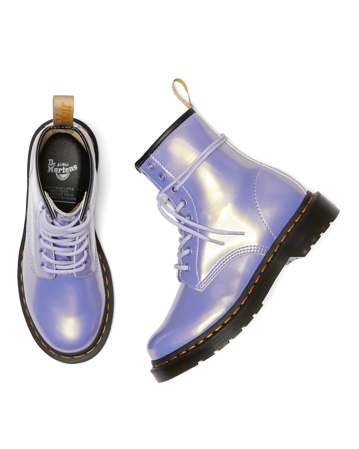 1460 VEGAN PURPLE HEATHER OPALINE BOOT