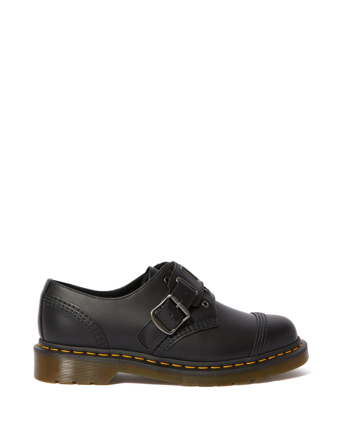 QUYNN LOW BLACK SMOOTH OXFORD