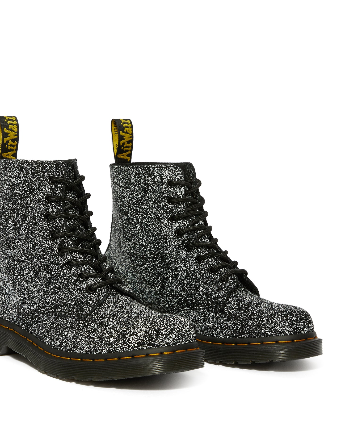 1460 PASCAL BLACK SPLATTER CHAOS BOOT