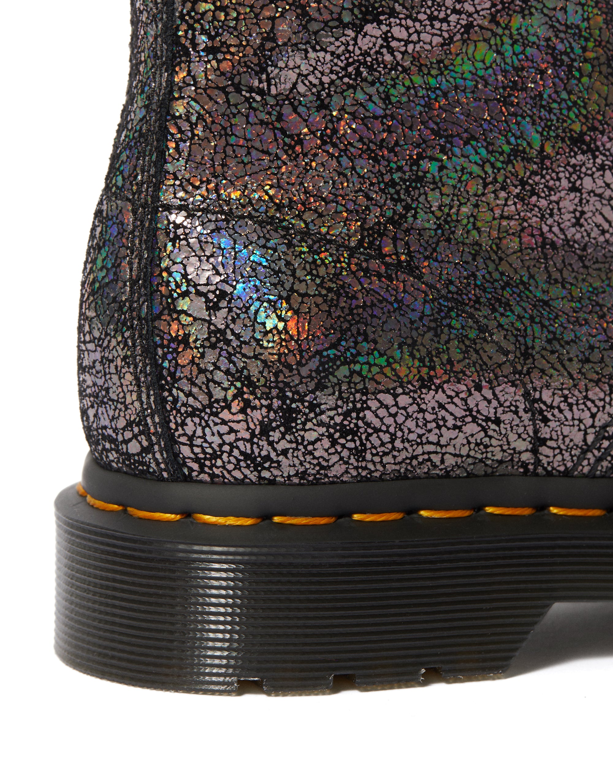 1460 PASCAL GUNMETAL IRIDESCENT CRACKLE BOOT