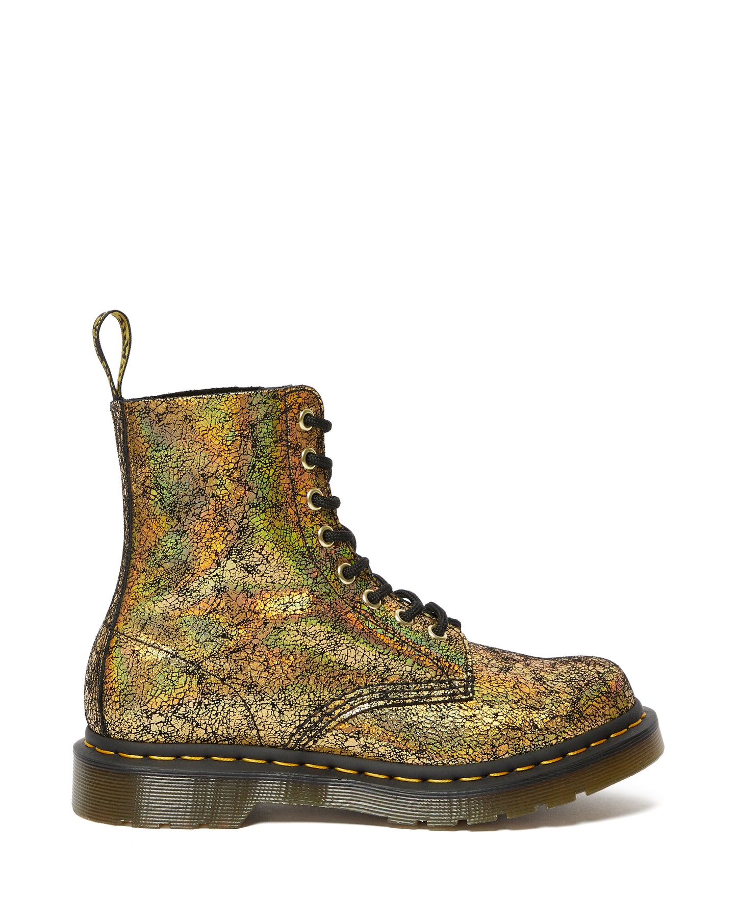 1460 PASCAL GOLD IRIDESCENT CRACKLE BOOT