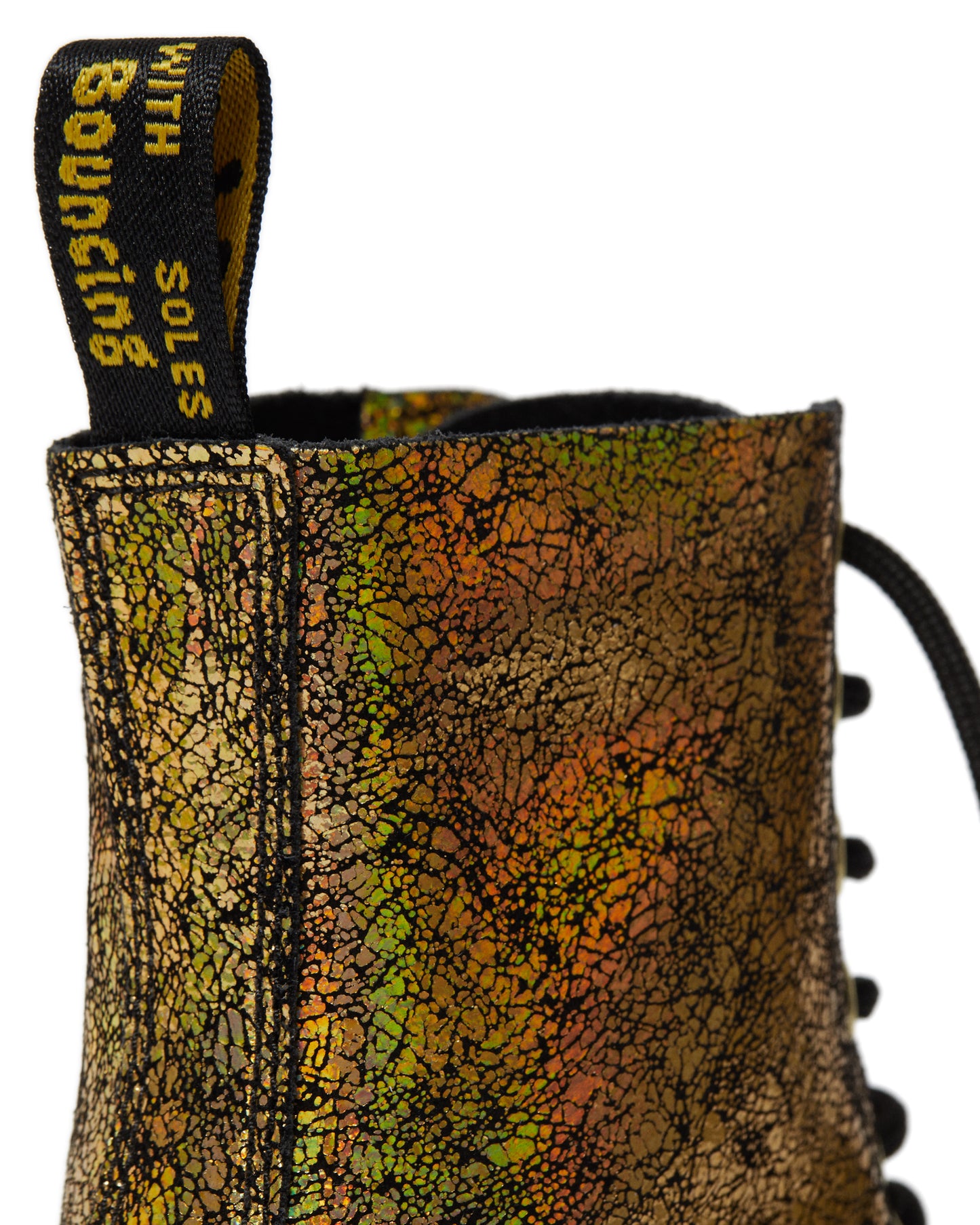 1460 PASCAL GOLD IRIDESCENT CRACKLE BOOT